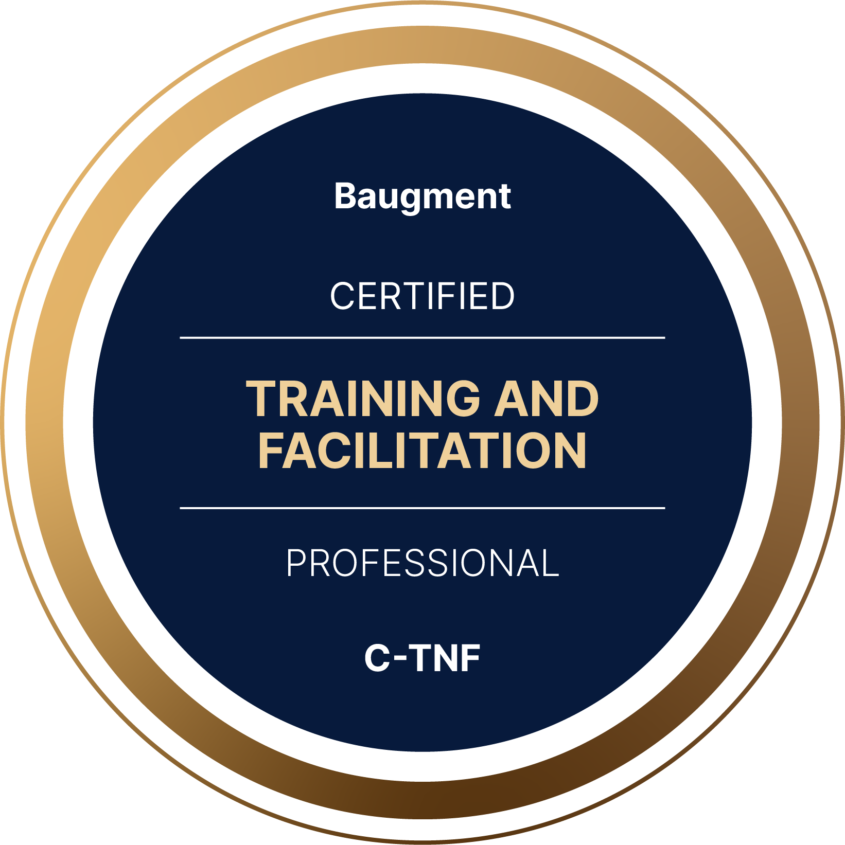 Certified Training & Facilitation Professional